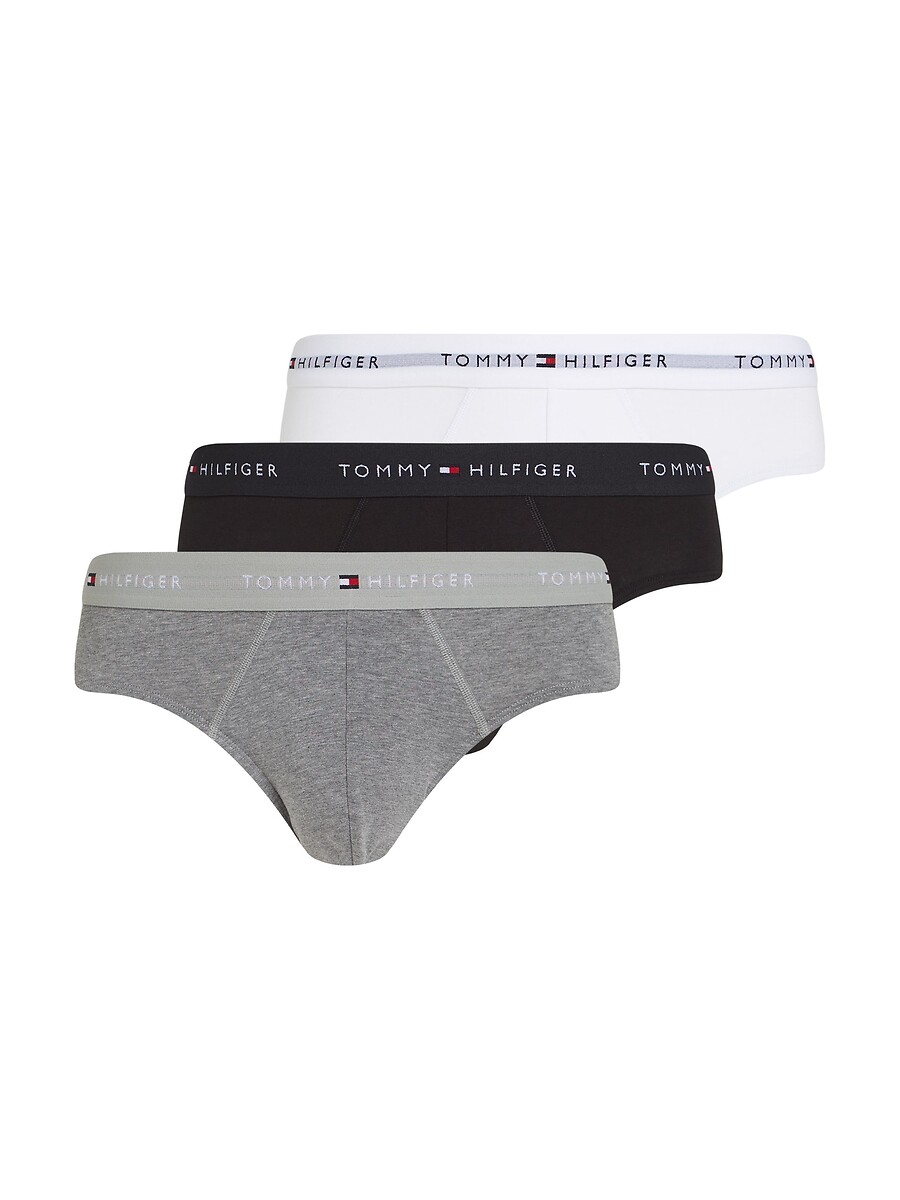 TOMMY HILFIGER<br>Conjunto de 3 cuecas lisas