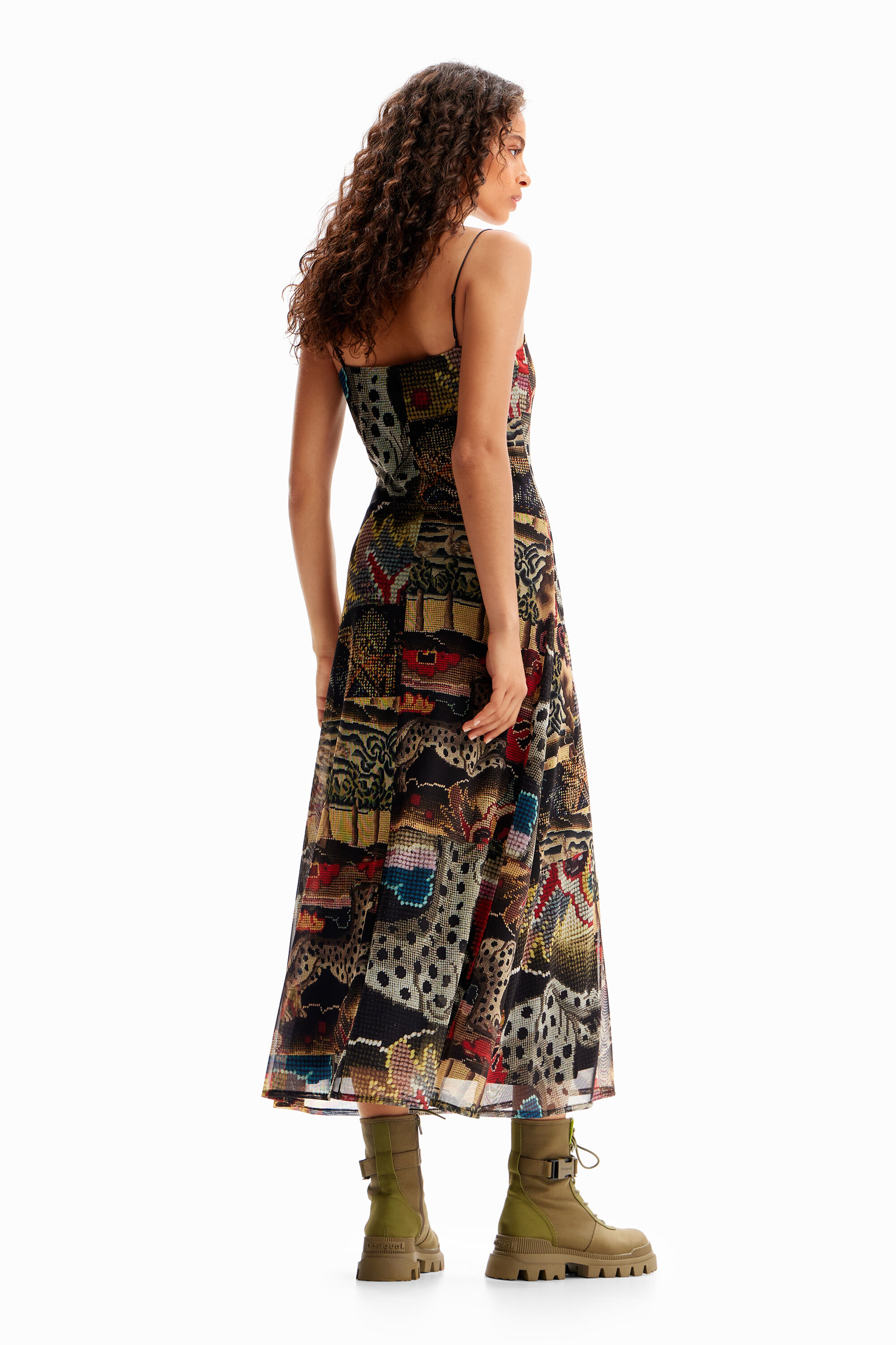 Robe midi tapisserie M. Christian Lacroix