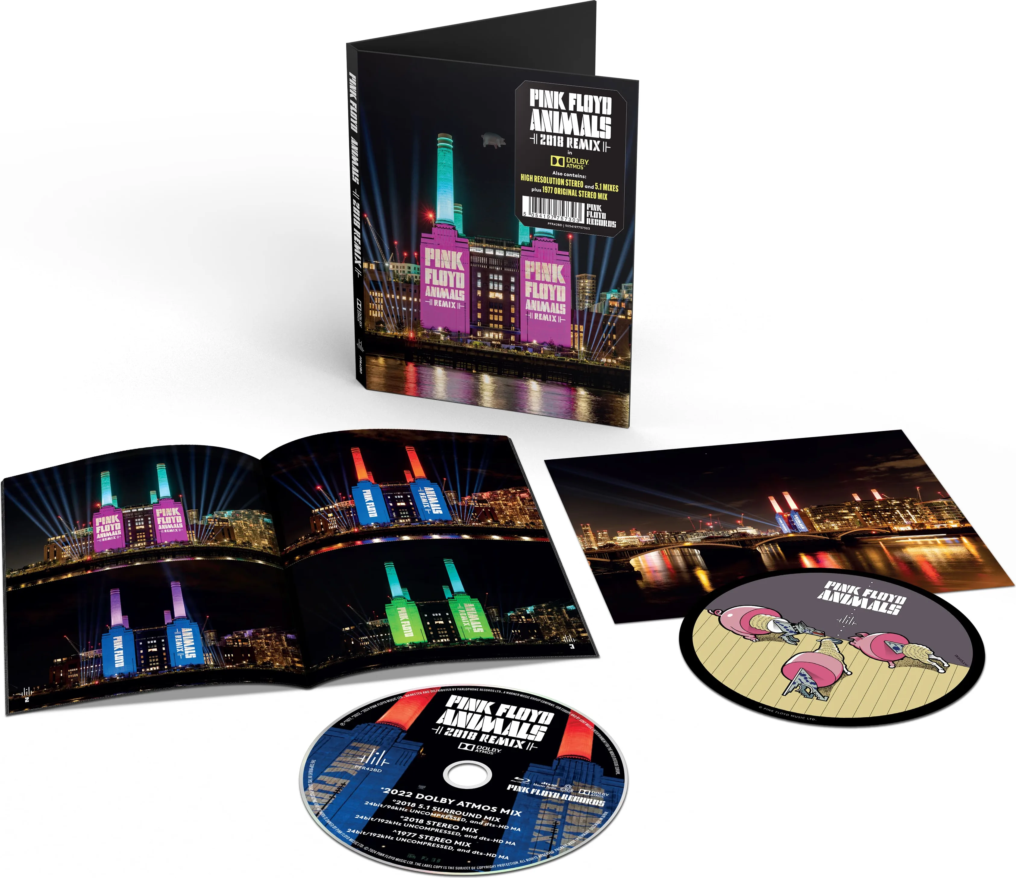 Animals 2018 Remix – Dolby Atmos Édition Limitée Disques Blu-ray concerts