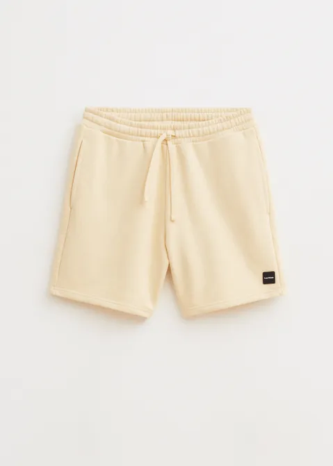 Basic sweat short geel (GEE)