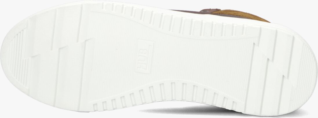 HUB cognac hub hoge sneaker dundee