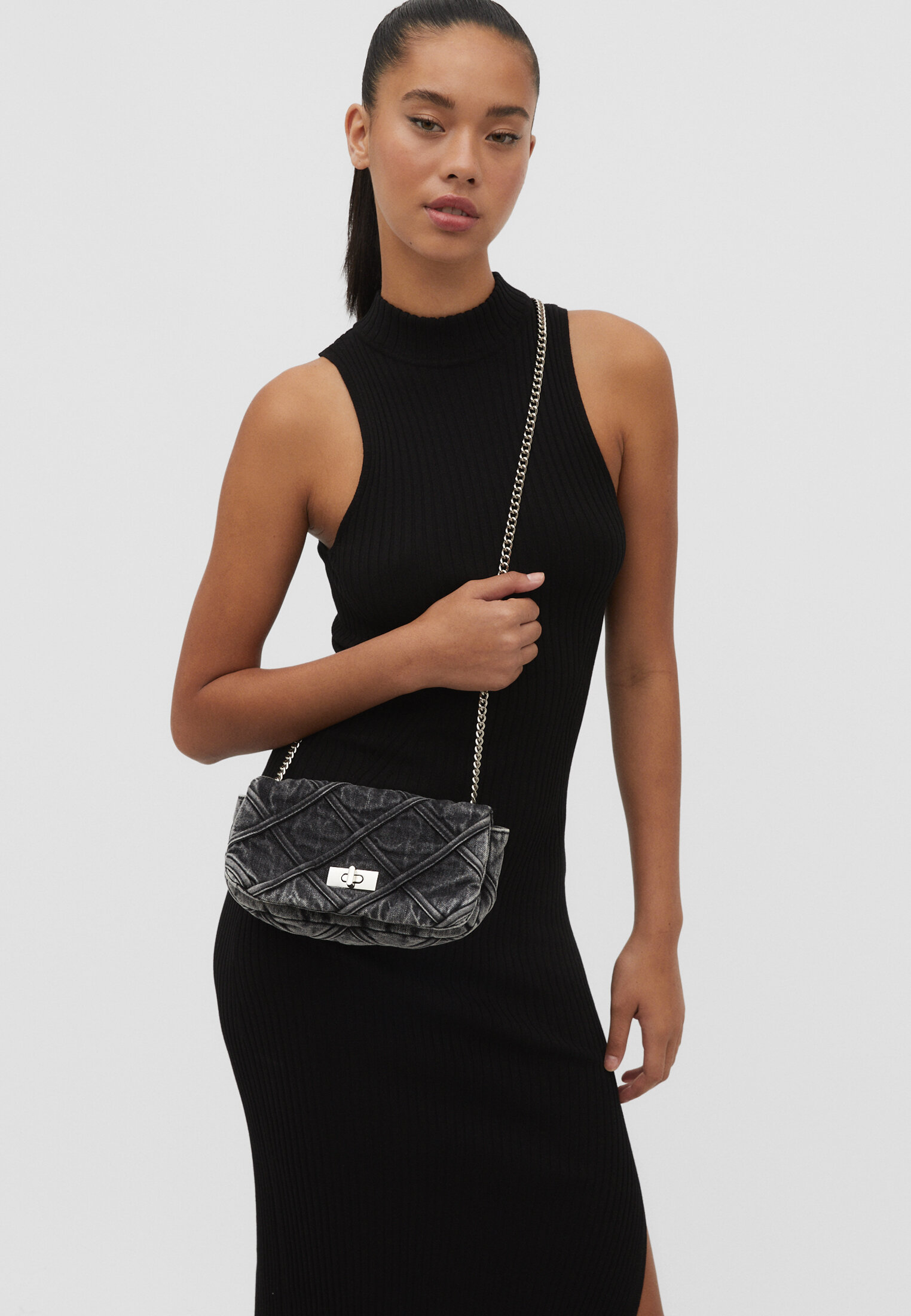 Bolsa transversal de jeans