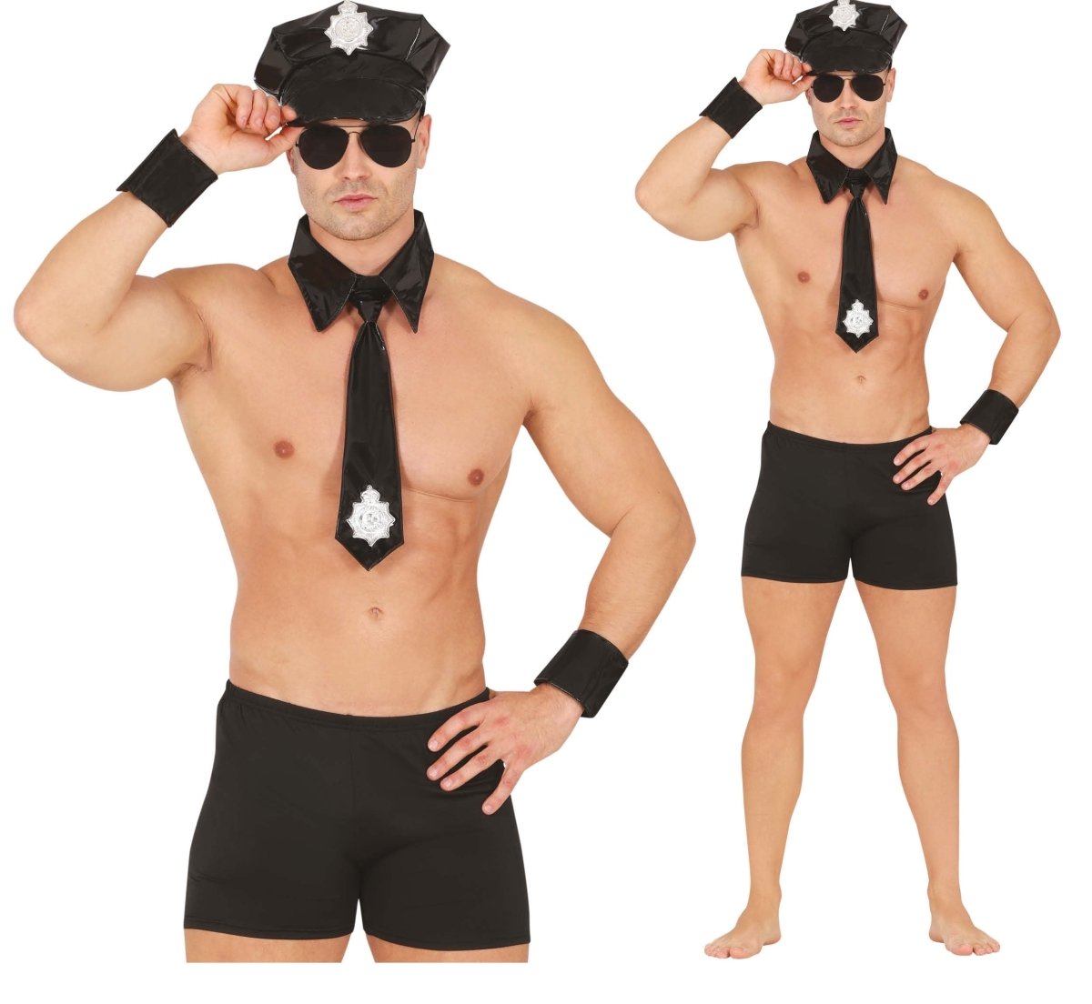Politie Accessoireset Striptease 5 delig