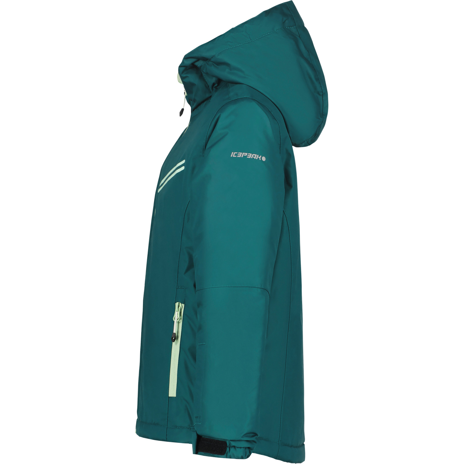 Icepeak Mädchen-Skijacke Lelola petrol, 116