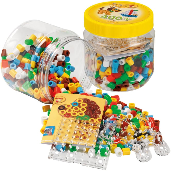 Hama - Bügelperlen Maxi - 400 Perlen - gelb