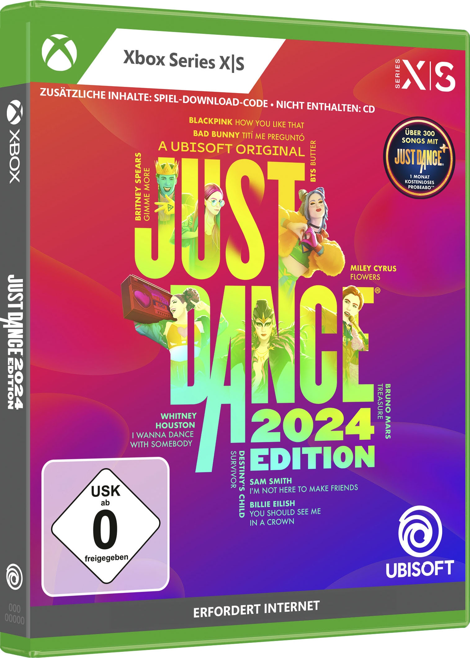 UBISOFT Spielesoftware »Just Dance 2024 Edition (Code in a box)« Xbox Series X