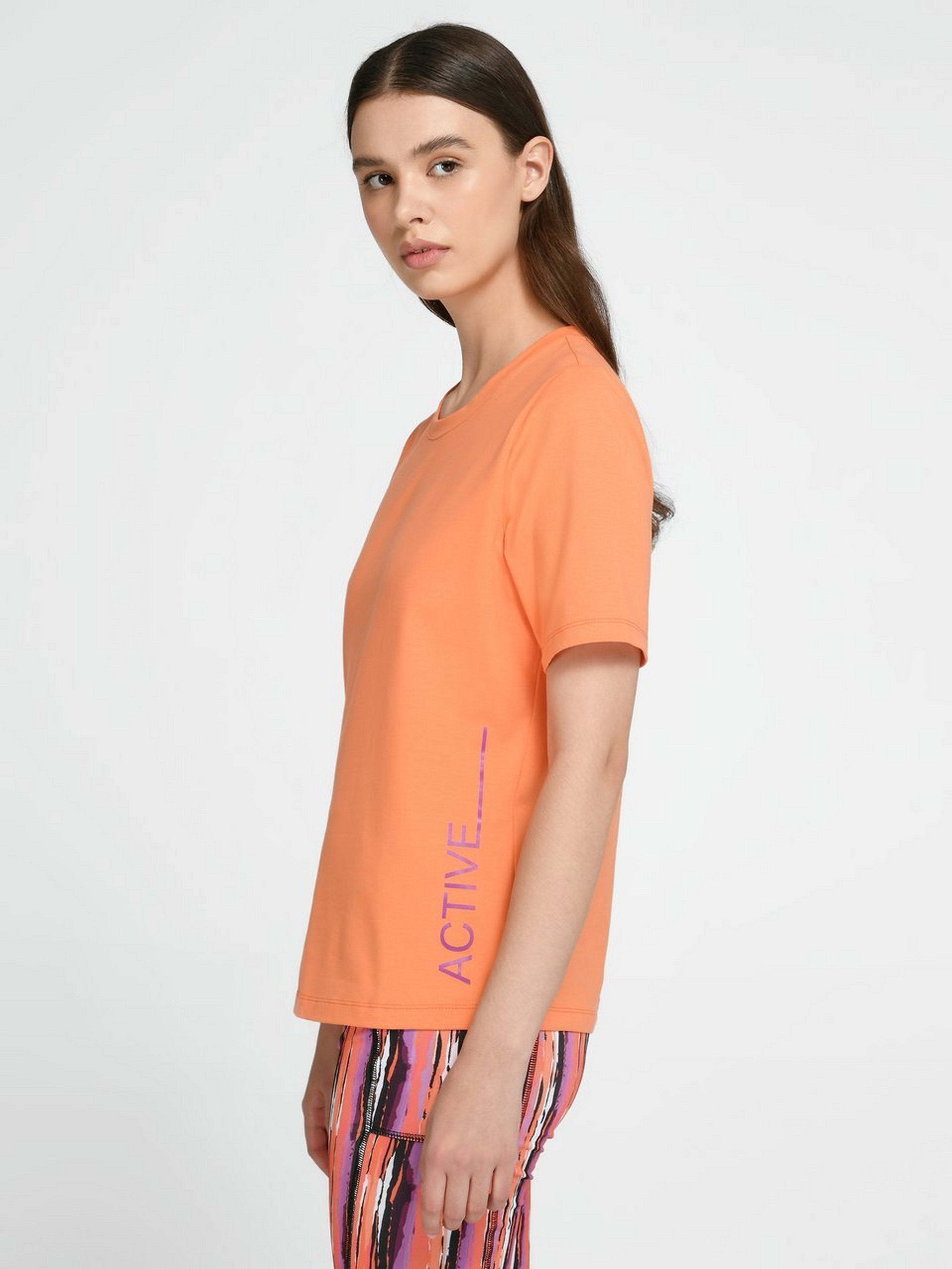 Rundhals-Shirt mit 1/2-Arm