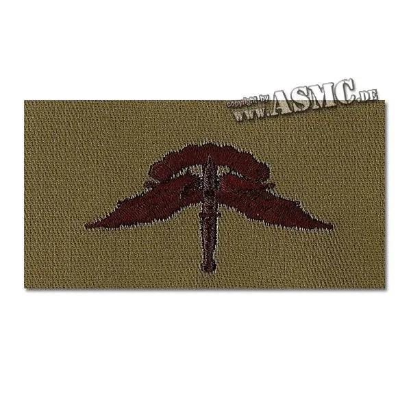Unbekannt -  Abzeichen US Freefall Halo Textil desert