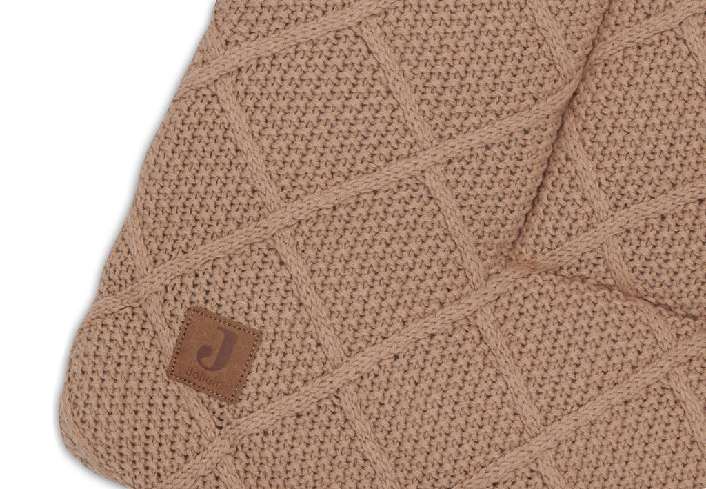 boxkleed Check Knit - Biscuit