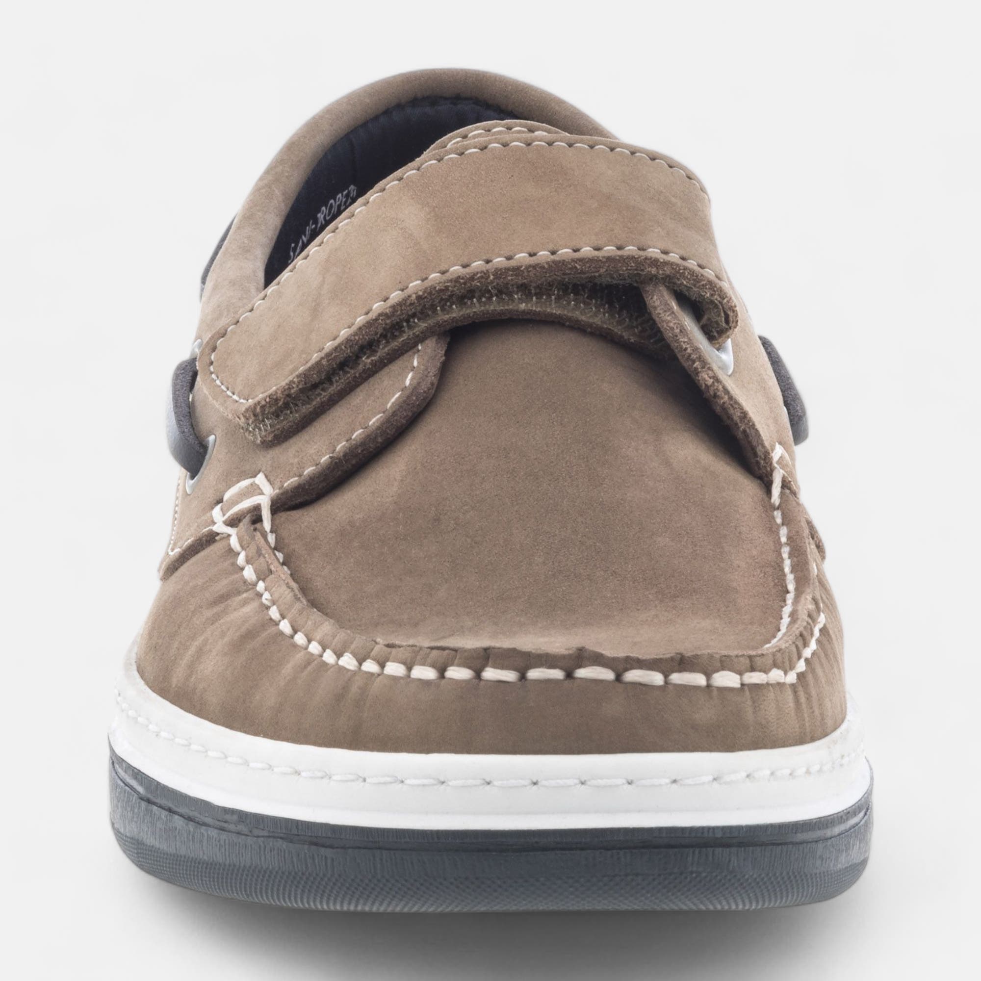 Mocassins Homme en cuir taupe