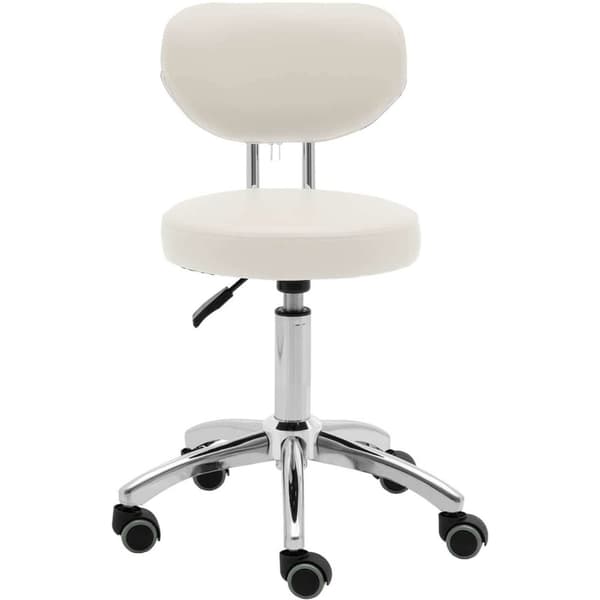 ASCONA kosmetikkstol med rulleunderstell - beige