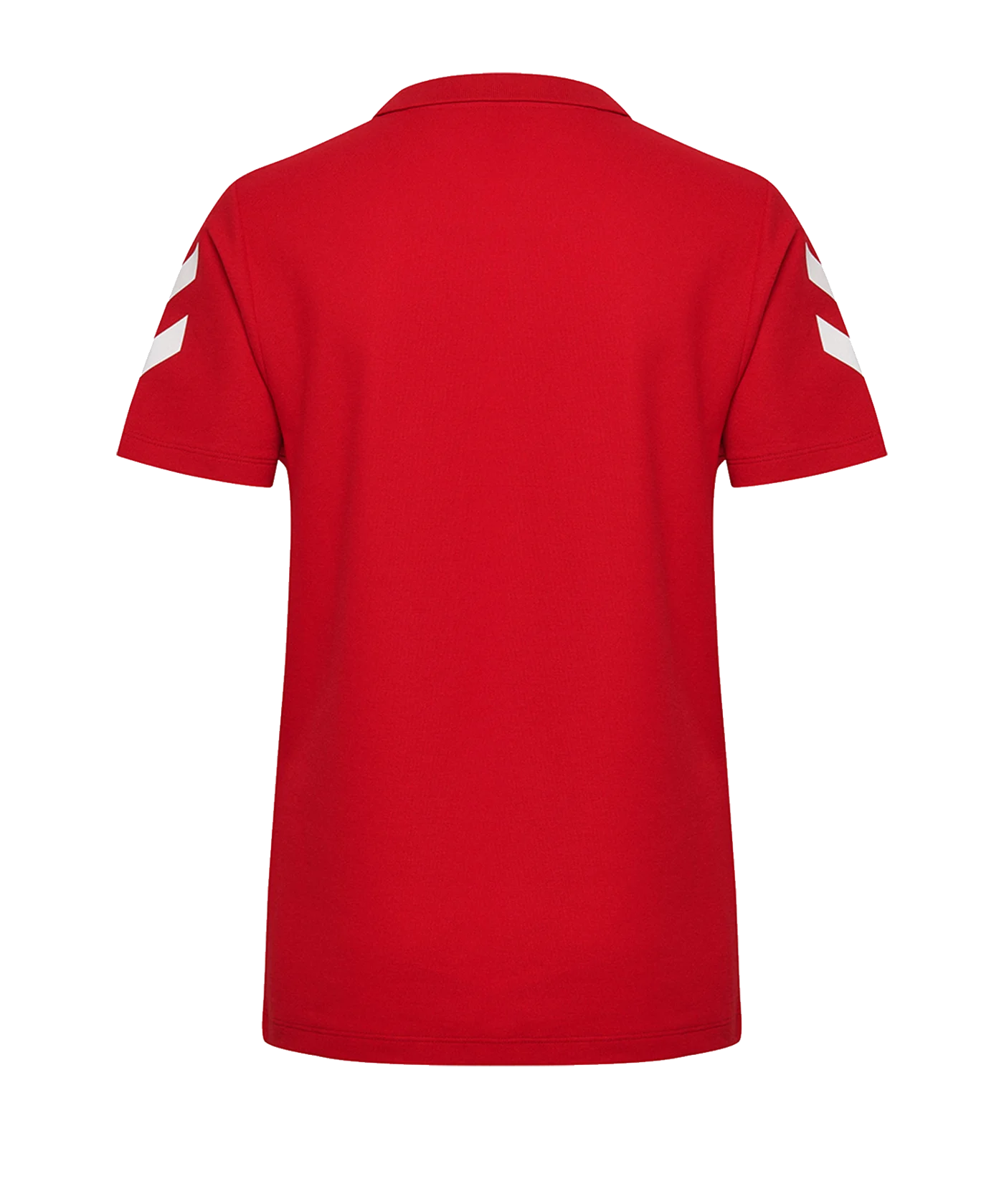 Hummel Cotton Poloshirt Damen Rot F3062