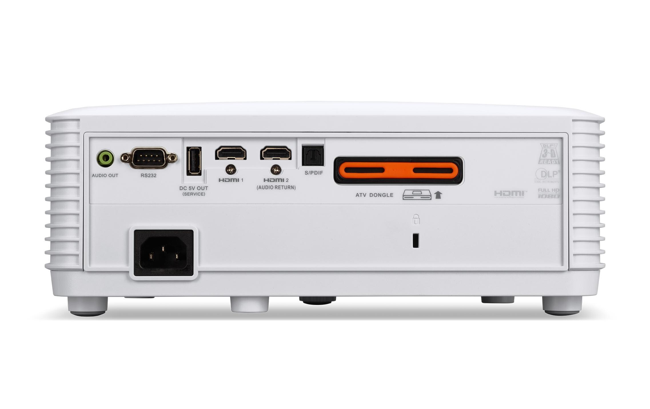 Projektor Vero PL3510ATV Android TV<br>Full HD Projektor mit Android TV-Dongle für den täglichen Gebrauch bei der Arbeit oder zu Hause
