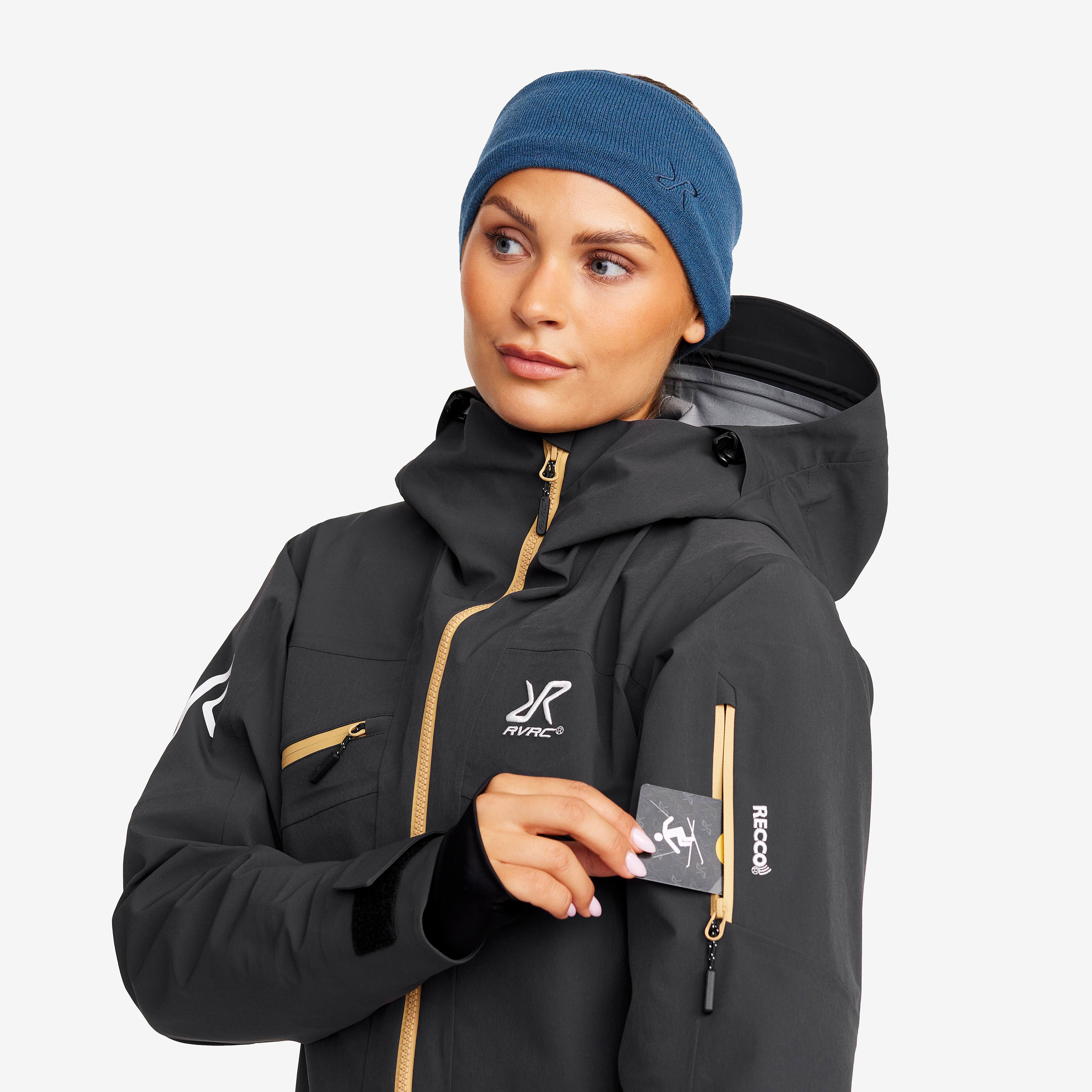 Atlas 3L Ski Jacket Dame Anthracite