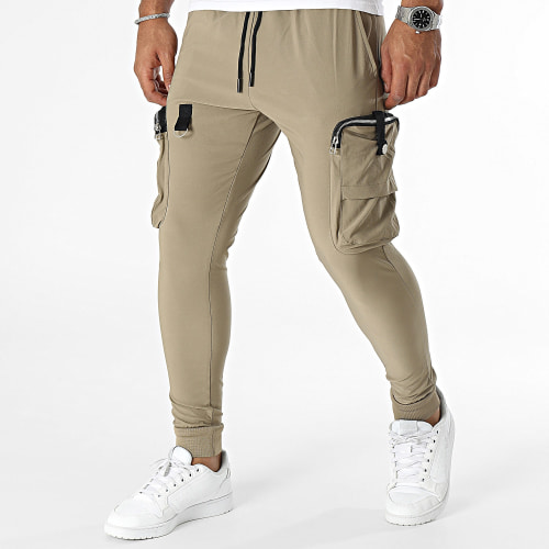 Pantalon Cargo Beige