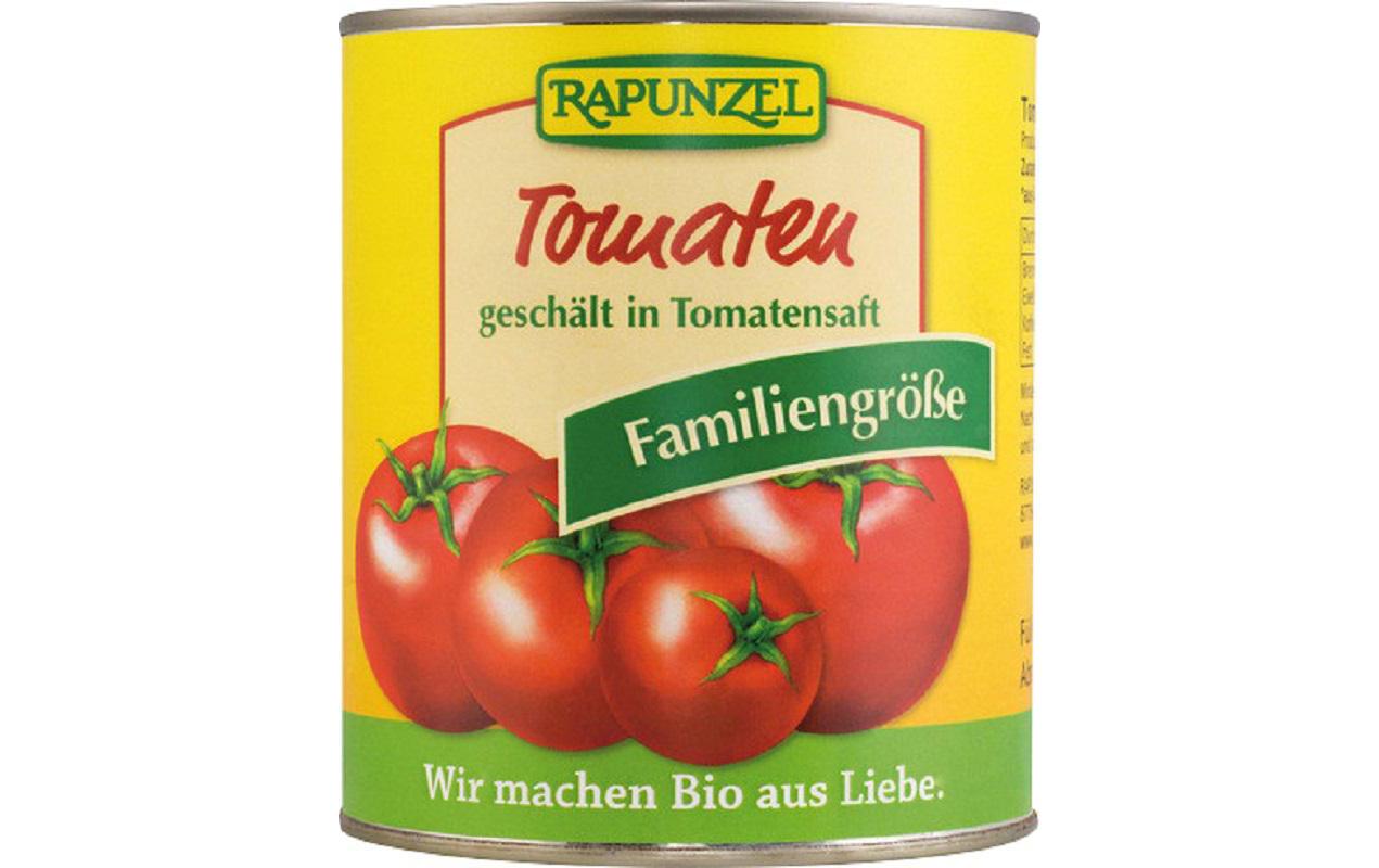 Bio Tomaten Pelati 800 gGeschälte Tomaten in Tomatensaft