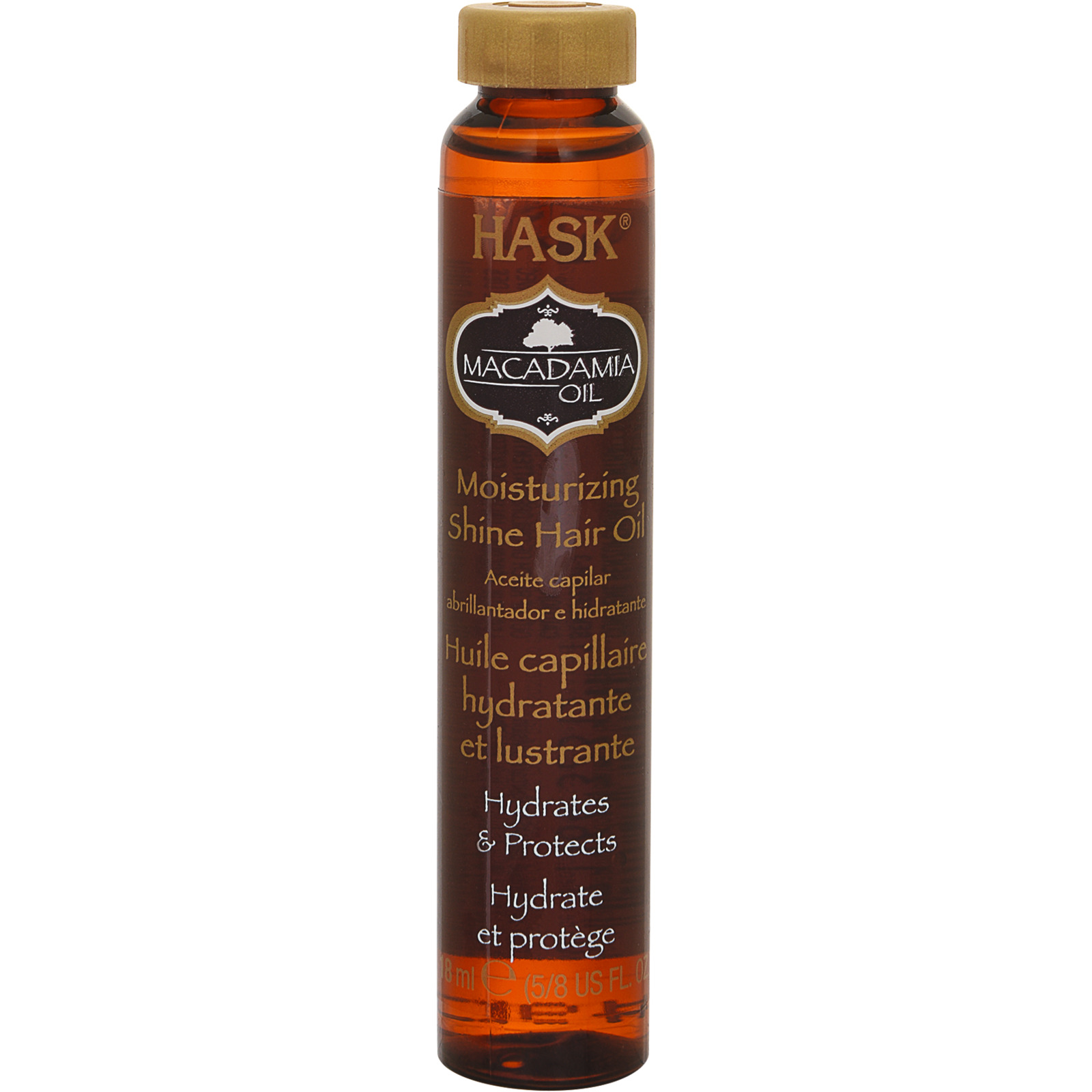 Hask Moisturizing Shine Oil Macadamia Oil 18 ml
