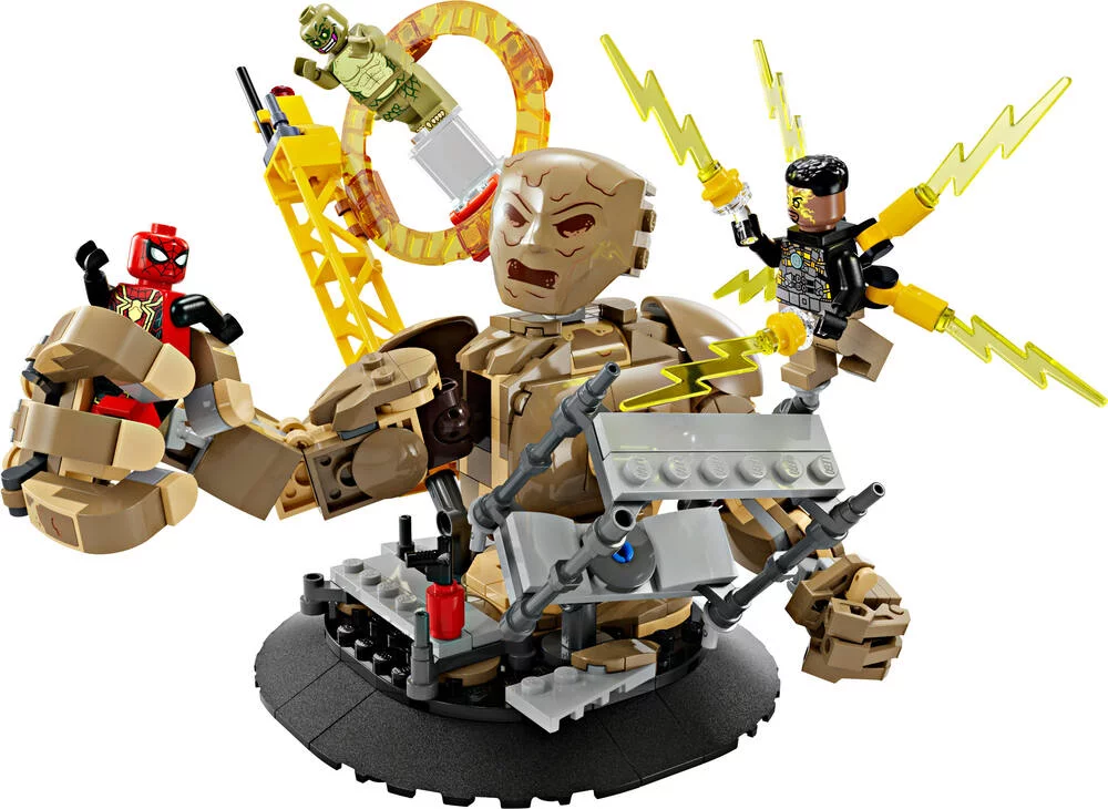 LEGO®MARVEL SUPER HEROES 76280 - SPIDER MAN CONTRE L'HOMME SABLE LA BATAILLE FINALE