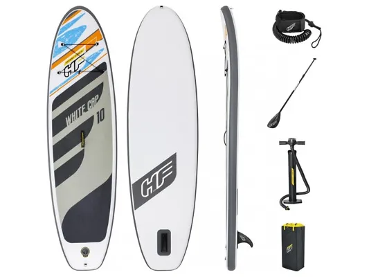 Bestway Hydro-Force SUP Paddle Board 3.05m x 84cm x 12cm White Cap sæt
