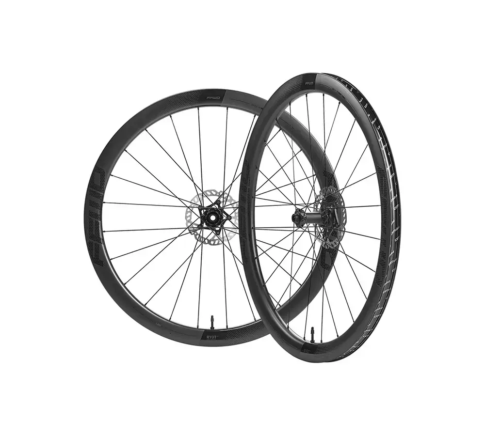 Fast Forward Ryot44 FCC 44mm Disc Wielset met FFWD Naaf Mat Zwart