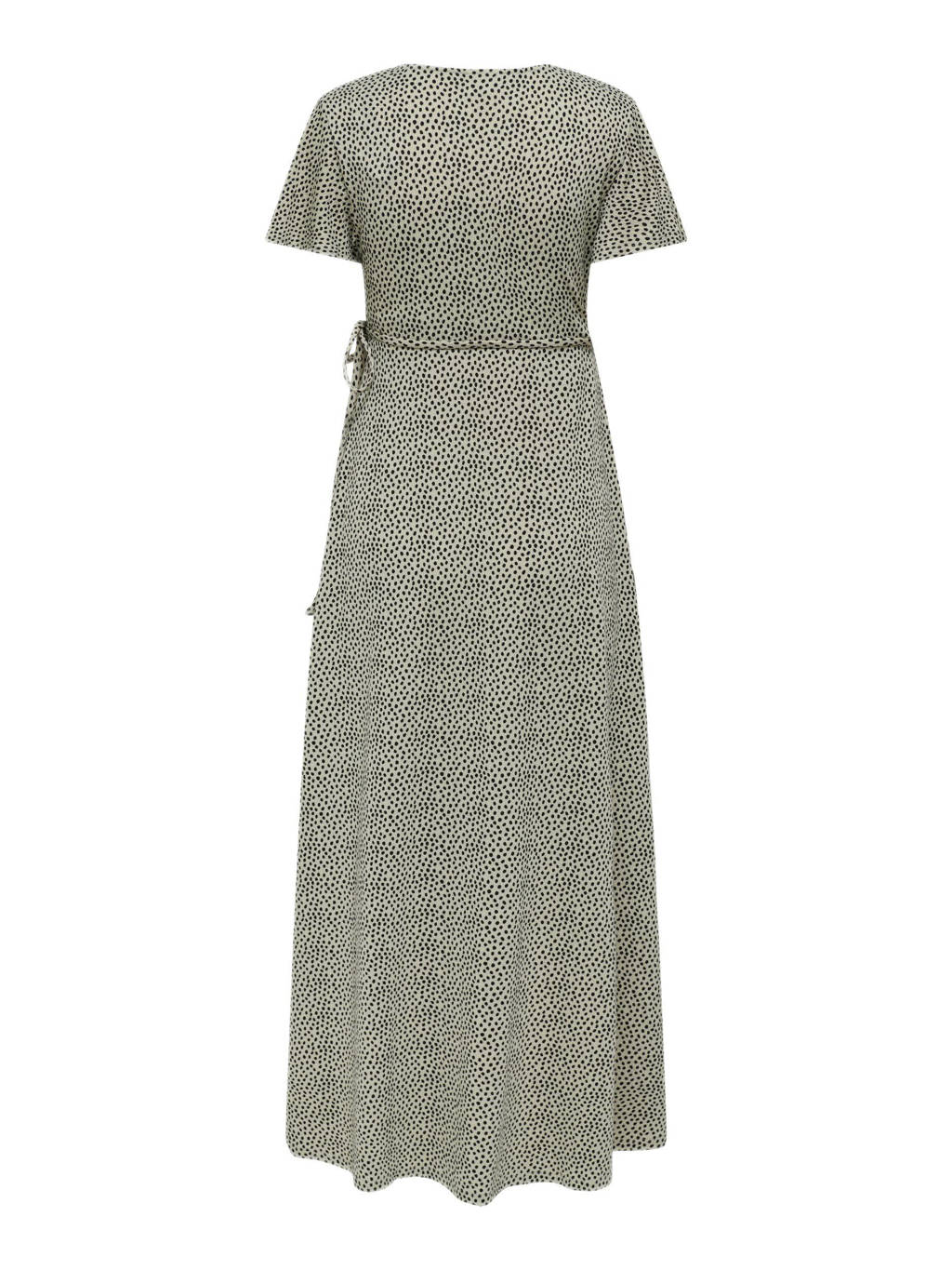 ONLY MATERNITY zwangerschapsjurk OLMPAULINE met stippen ecru/zwart
