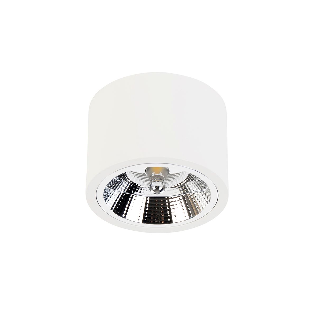Moderne opbouwspot wit GU10 111mm - Expert