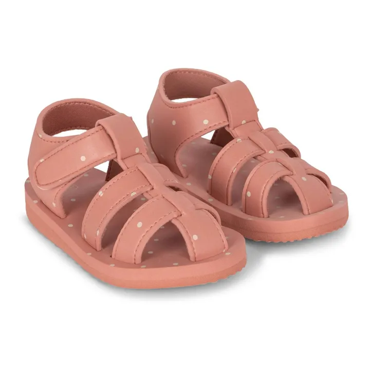 Konges Sløjd Sandales de Plage  | Rose