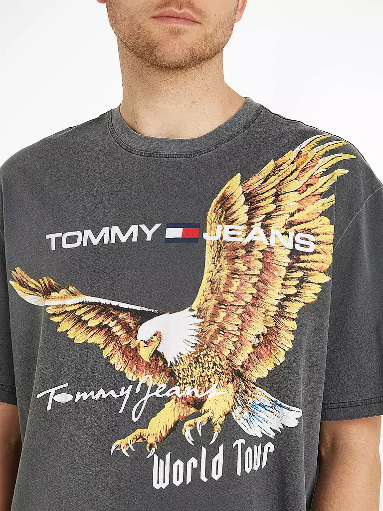 TOMMY JEANS T-Shirt grau