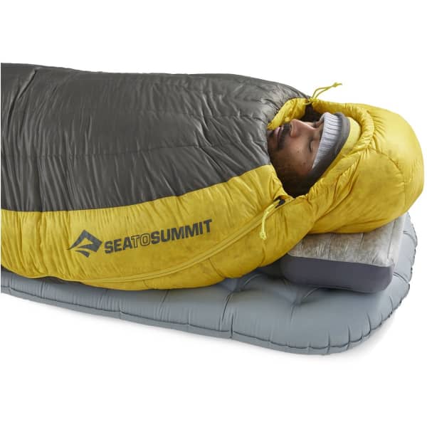Sac de couchage SEA TO SUMMIT SPARK 7C/45F DOWN SLEEPING BAG REGULAR BLACK/YELLOW