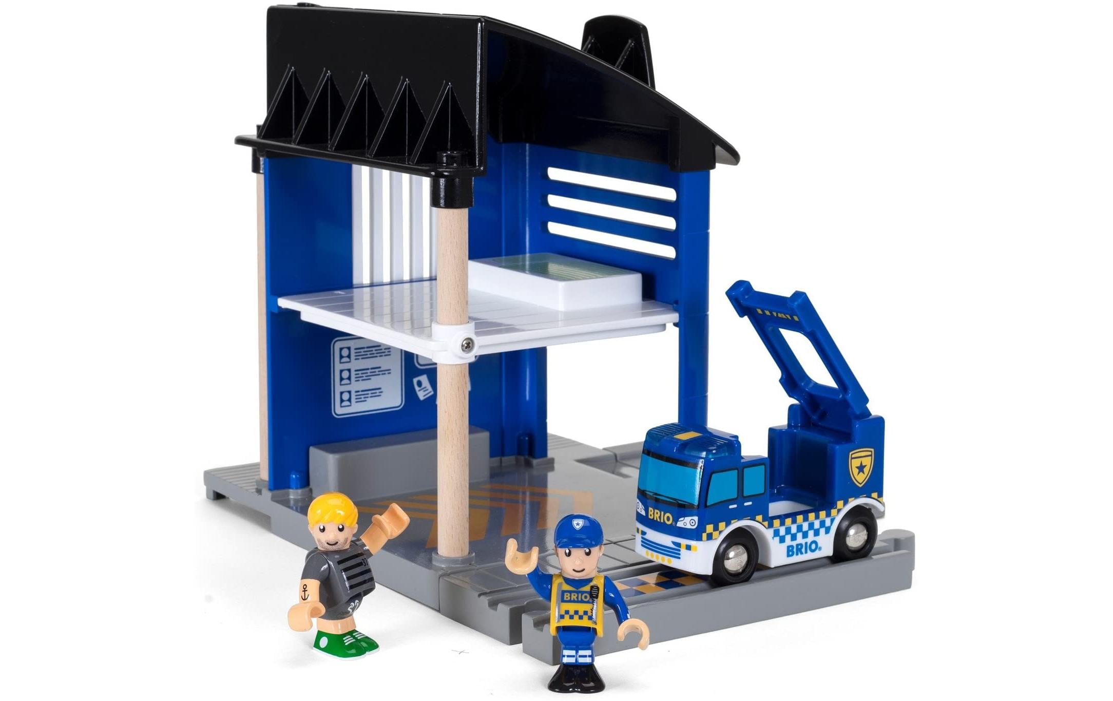 BRIO World Polizeistation mit EinsatzfahrzeugPolizeistation