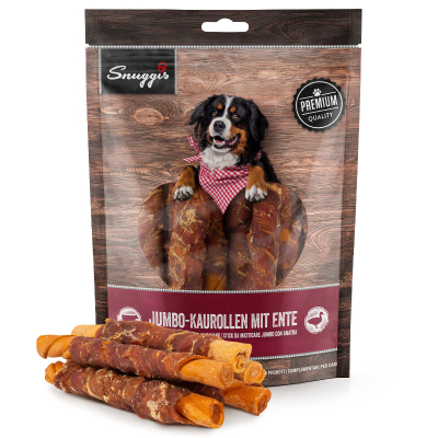 Snuggis Jumbo-Kaurollen mit Ente 315g