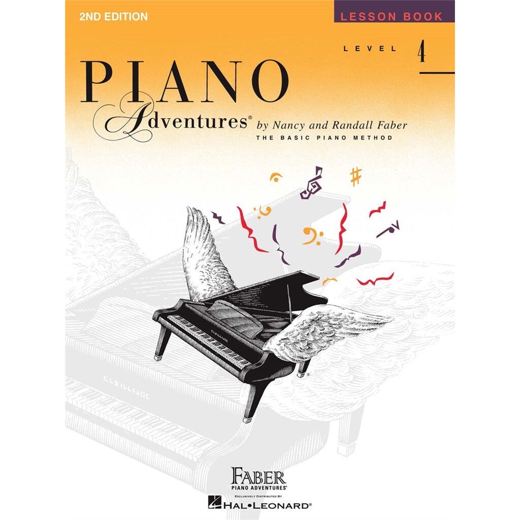 Hal Leonard Piano Adventures Lesson Book Vol. 4 2nd Edition pianoboek