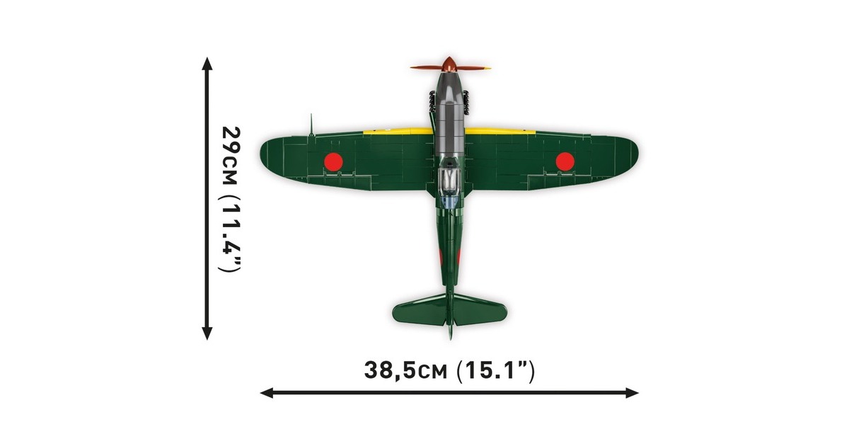 COBIHistorical Collection - Kawasaki Ki-61-I Hien 'Tony' Constructiespeelgoed  (Schaal 1:32)