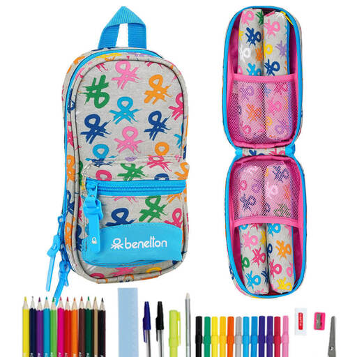 Maxi Estuche Benetton Logo 33 Peças