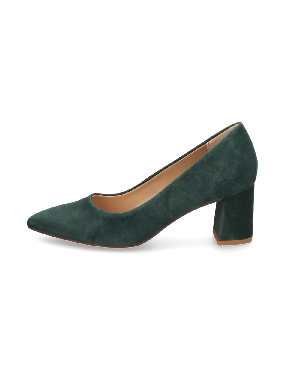 Veloursleder Pumps