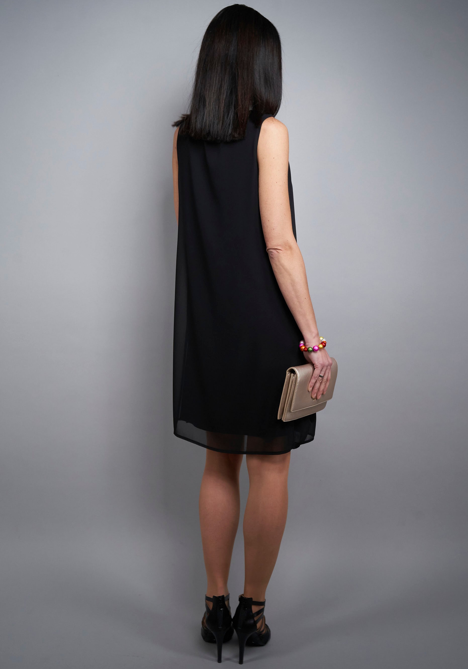 Seidel Moden Sommerkleid in doppellagiger Optik, MADE IN GERMANY