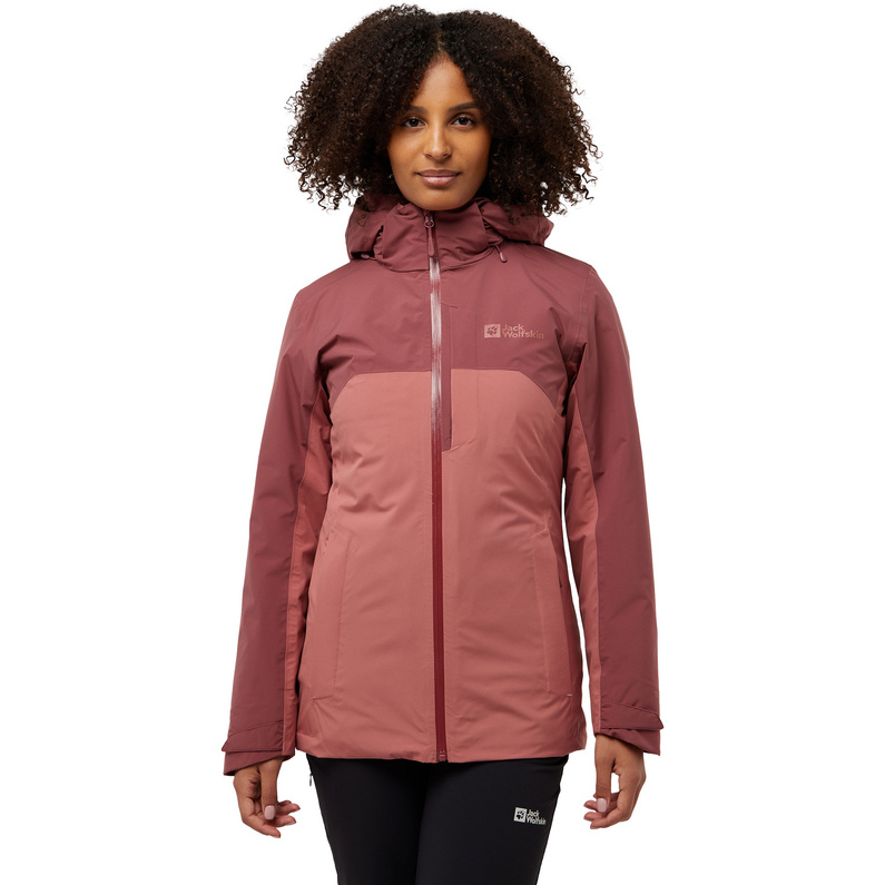 Jack Wolfskin Damen Hunberg 3in1 Jacke