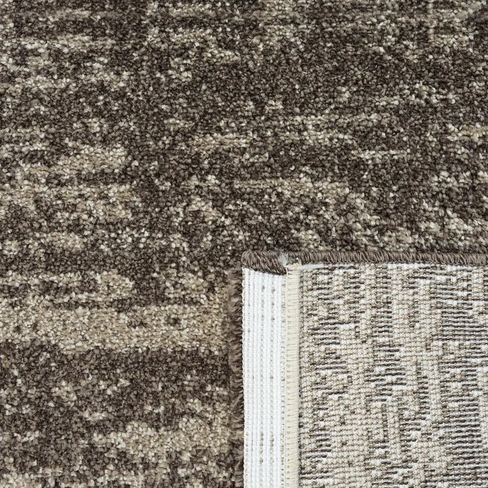 Relax Oslo - Laagpolig Effen Vloerkleed - Bruin - 200x290 CM