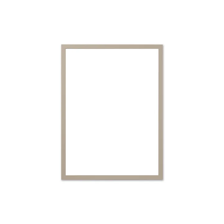 The Poster Club - Bilderrahmen Eiche beige, Echtglas, 30 x 40 cm