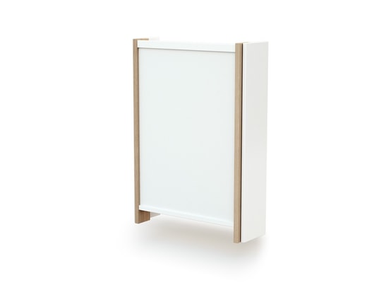 AT4 - Table à langer murale essentiel plus - blanc / hêtre verni