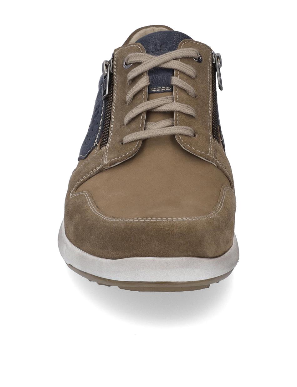 Halbschuh Enrico 20, taupe-kombi