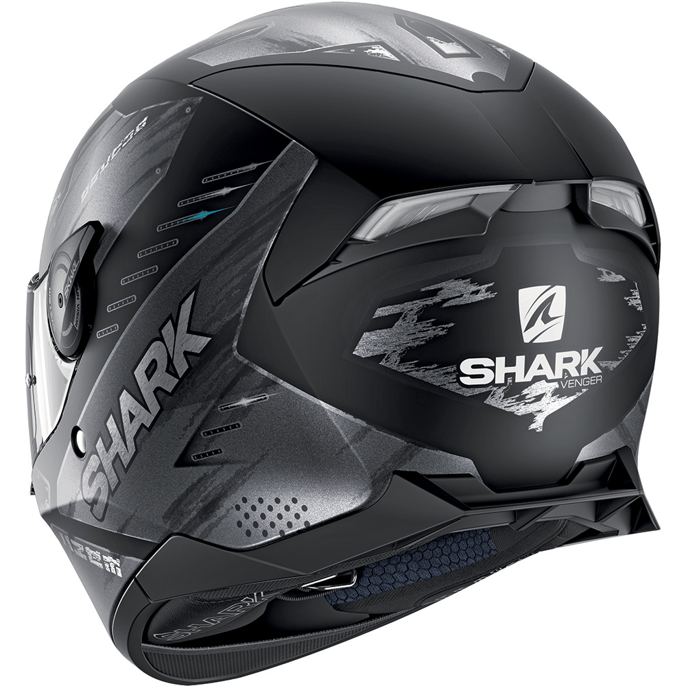 Shark - Casque Skwal 2.2 Venger Noir Mat / Gris