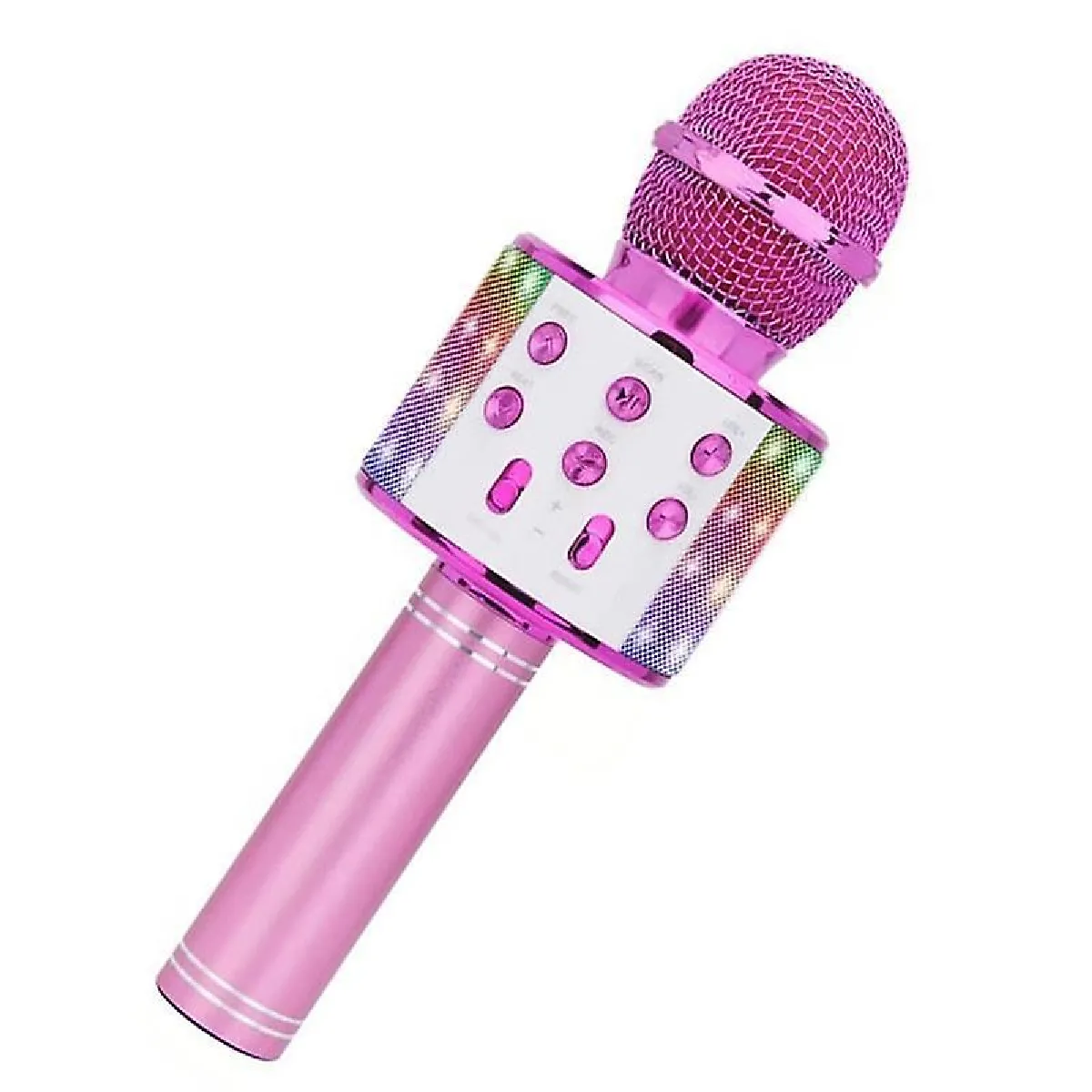 Universal Microphone karaoké enfant - Rose