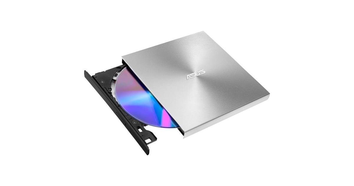ASUSZenDrive U9M (SDRW-08U9M-U) externe dvd-brander  (Zilver)