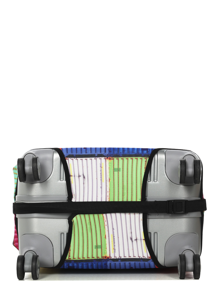 Housse de valise Periea Colourful Squares M
