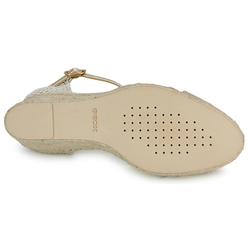 Geox - D GELSA LOW - Doré / Beige