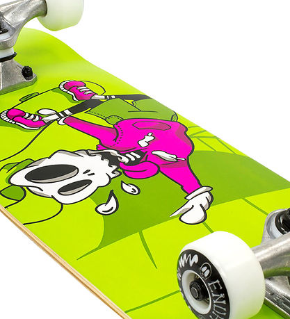 Enuff Skateboard - 7,25'' - Skully Mini Komplett - Grün