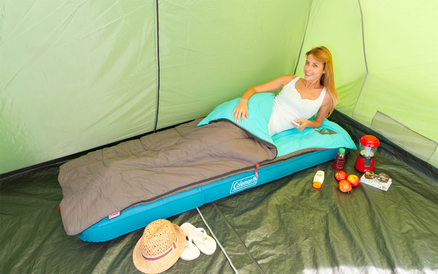 Coleman Extra Durable Single Luftbett 198 x 82 x 22 cm
