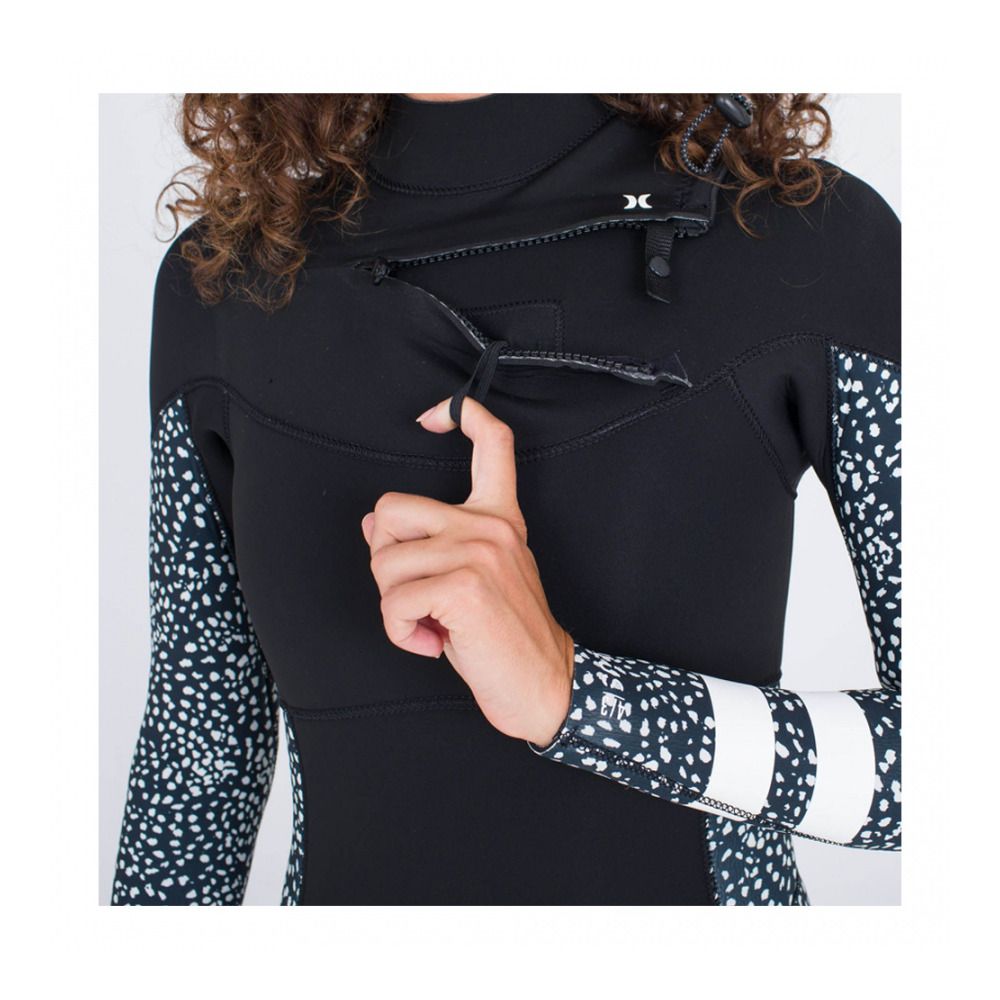 Hurley PLUS PRINTED CZ - Combinaison intégrale 4/3 mm Femme animal