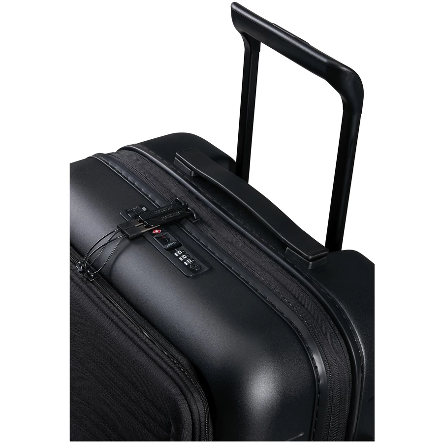 American Tourister Novastream - 4-Rollen Kabinentrolley Smart 55 cm erw. USB dark slate